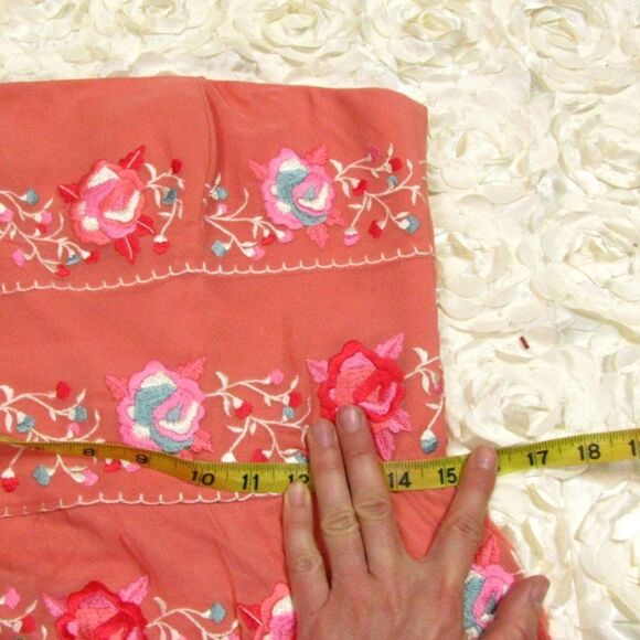 NWT Laundry by Shelli Segal *SILK* dress Boho 10 - Picture 11 of 12